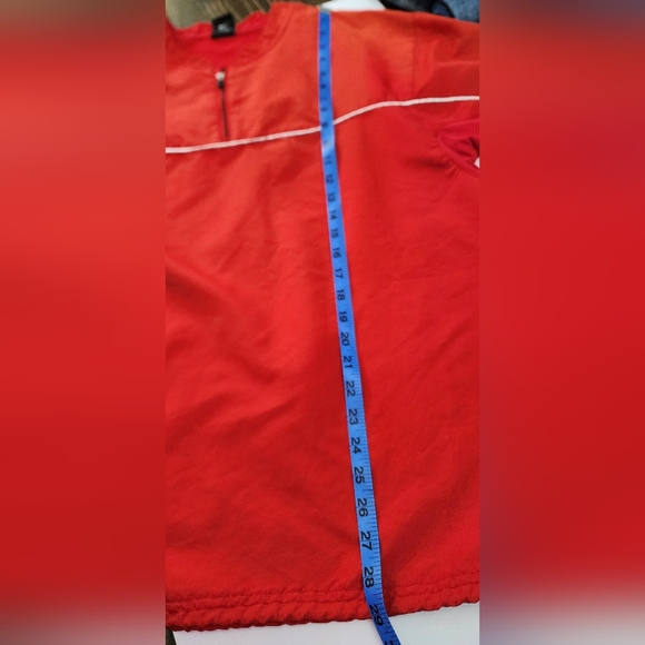 Men's Nike Dri Fit Vented Pullover Windbreaker Batting Cage Baseball Coach - Picture 9 of 11